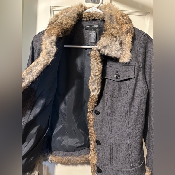 KENNETH COLE Jean Jacket Women’s NWOT Size 4 - Picture 2 of 10